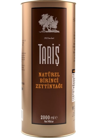 Tariş Naturel Birinci Zeytinyağı Teneke 2 L