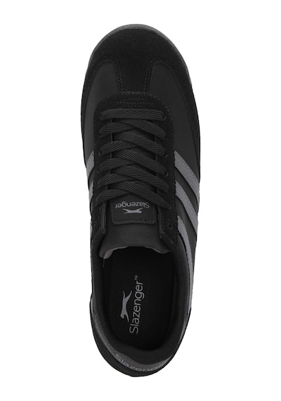 Slazenger OXYGEN I Erkek  Siyah / Koyu Gri Günlük Spor Ayakkabısı