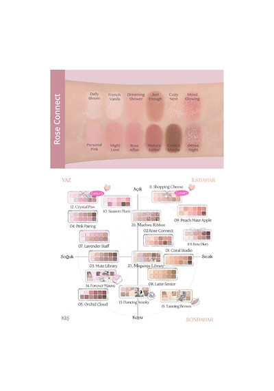 Clio Pro Eye Palette Air 02 Rose Connect