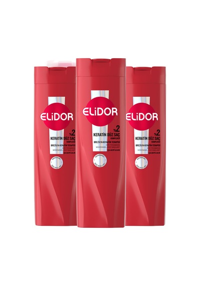 Saç Bakım Şampuanı Brezilya Keratin Terapisi 400 Ml X3
