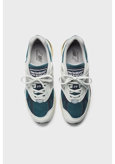 New Balance Deri Karışımlı Sneaker Ayakkabı Erkek Ayakkabı U991to2 Gri-petrol