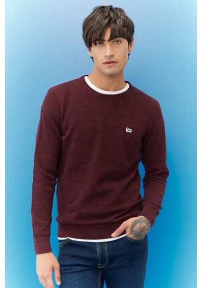 Lee Erkek Kazak Bordo L212149810 L212149 Regular 24kmc8000074 Mc80058 Bordo