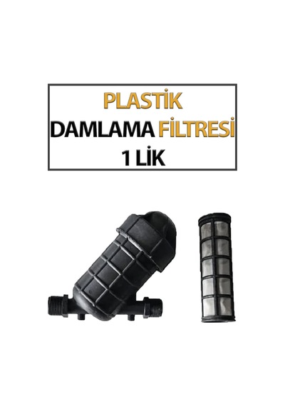 1 İnç Plastik Damlama Filtresi Dayanıklı Tıkanma Önleyici Sulama Parçası