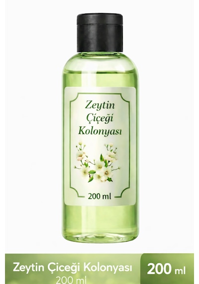 Zeytin Çiçeği Kolonyası 200 Ml Ferahlatıcı Doğal Koku, Uzun Süre Kalıcı, Günlük Kullanım