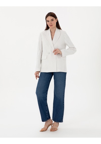 Pierre Cardin Kadın Ekru Ceket 50300067-vr019