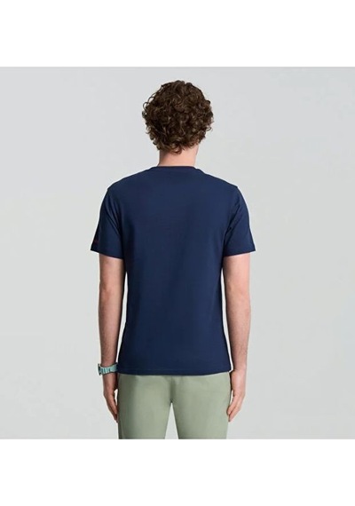 Columbia Csc M Branded Peaks Ss Tee Erkek Kısa Kollu Tişört Cs0414 Lacivert