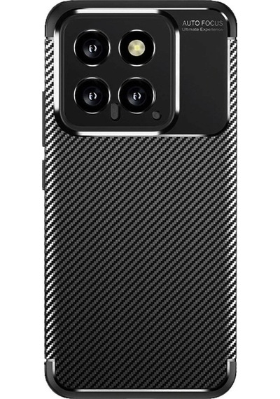 Durukar Mi 14t Kılıf Auto Focus Karbon Kapak - Siyah