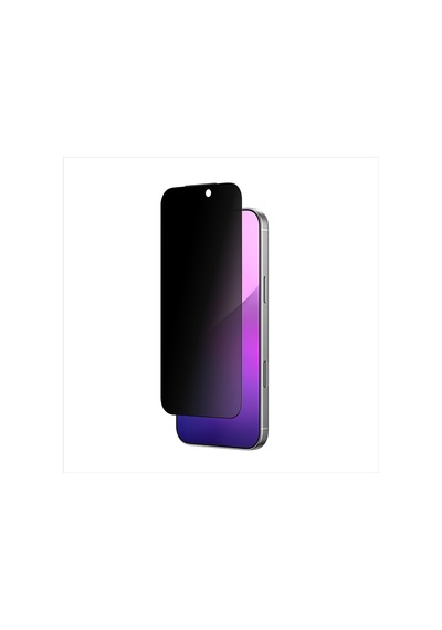 Apple Uyumlu   iPhone 17 Pro Max Amazingthing Titan Privacy İz Bırakmayan Temperli Ekran Koruyucu Siyah