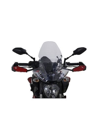 GP Kompozit Yamaha MT-07 2014-2017 Uyumlu Ön Tur Camı Siyah 48 cm