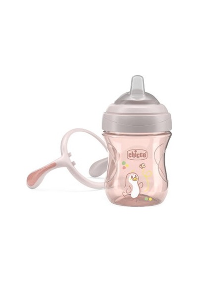 Chicco Yumuşak Uçlu Geçiş Bardağı 4 Ay Kız 00006911150000 Pink