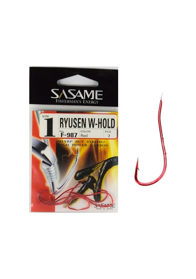 Sasame Ryusen W-hold Red F-987 Serisi Olta İğnesi İğne No : 2