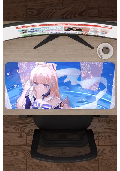 Kokomi Genshin Impact Anime Gacha V3 - 70x30 Xl Gaming Mouse Pad Fare Altlığı