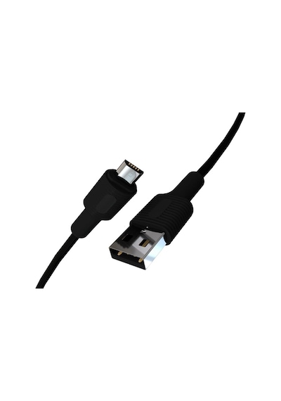 Coral Micro Usb Hızlı Şarj Kablosu Siyah + Siyah Uç 120 Cm Diğer