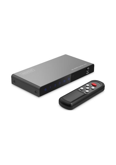 Digitus 3x1 Hdmı Switch, 4k/60hz Hdcp 2.2 Kumandalı Geçiş Kontrolü