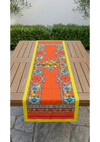 Solara Limone Runner Çok Renkli