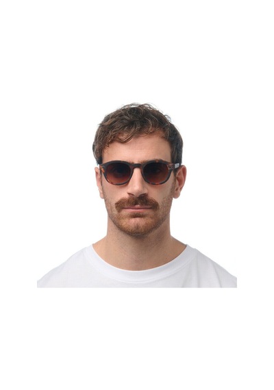 Okkia Milano Unisex Güneş Gözlüğü Havana / Lens: Kahverengi Gradyan Kahverengi