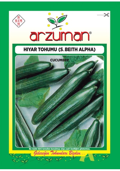 Beith Alpha Salatalık Tohumu 10 GR Ort 300 Ad Tohum N116359
