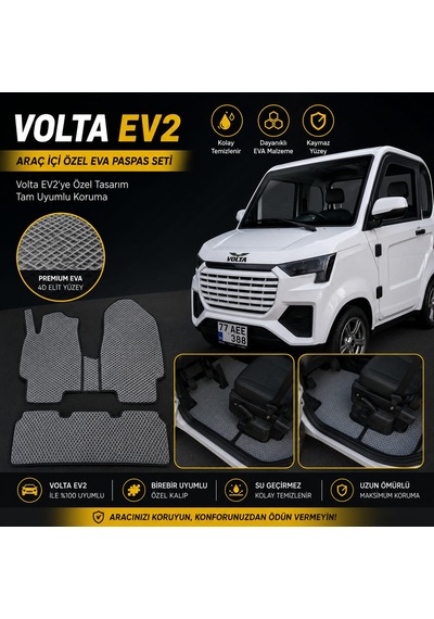 Volta Ev2 Yeni Nesil Araca Özel Eva Paspas