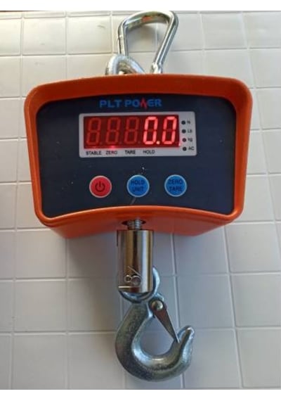 1 Ton-1000 KG Vinç Baskülü-Ağır Yük Kantarı-Calaskar Terazi