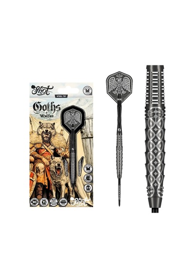 Shot Goths Wulfaz Turbo Point Tungsten Çelik Uçlu Dart Oku 24