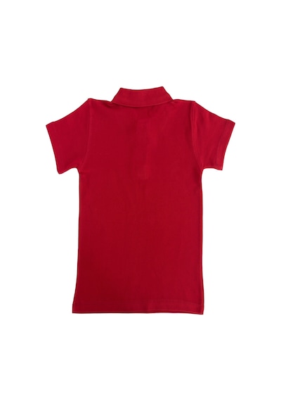 Angelos Girls Kız Çocuk Okul Tarz %100 Pamuk T-shirt -5-17 Yaş Ag006 Kırmızı