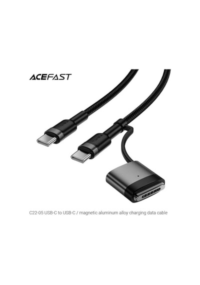 Acefast Ctoc Alüminyum Yüksek Güçlü 60w Şarj Data Kablosu - C22-05
