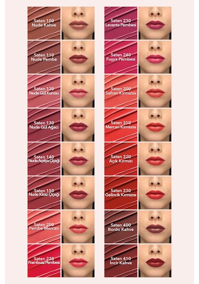 Yves Rocher Rouge Botanique Ultra Renkli Nemlendirici Saten Ruj - 200. Pembe Mercan -vegan-3.5g 200 Pembe Mercan