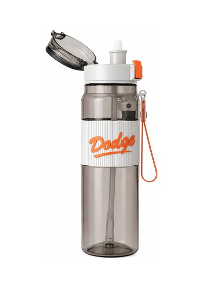 Dodge Silikon Kemerli Trıtan Matara Beyaz 850 Ml.