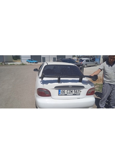 Hyundai Accent Yumurta Kasa Rüzgarlık Boyasız Ham Siyah