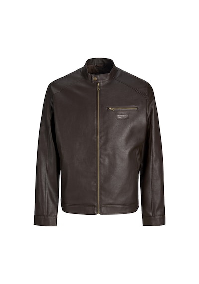 Jack&jones Orıgınals Erkek Yüksek Yaka Fermuar Kapamalı Ceket - Norrebro - 12301595 Chocolate Brown