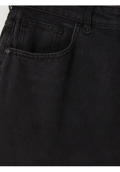 Lcw Jeans Siyah Baggy Fit Erkek Jean Pantolon