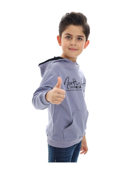 Toontoy Kids Toontoy Erkek Çocuk Relax Fit Kapüşonlu Cepli Hafif Düşük Omuz Baskılı Sweatshirt - 2 İplik Koyu Gri Toontoy Kids Toontoy Erkek Çocuk Relax Fit Kapüşonlu Cepli Hafif Düşük Omuz Baskılı Sweatshirt - 2 İplik Koyu Gri