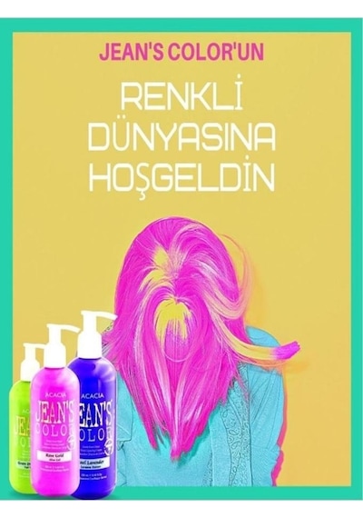 Acacia Jean's Color Amonyaksız Saç Boyası 2 x 250 ML Vişne