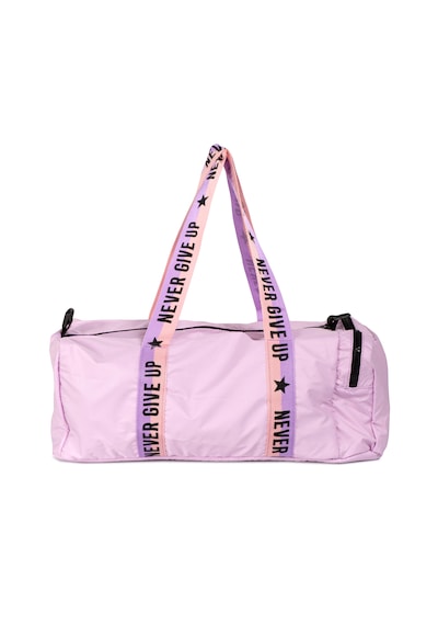 İcone Bag Çocuk Yıldız Logolu Spor Çanta, Çocuk Spor Çanta, Fermuarlı Detaylı Çocuk Spor Çanta Lila