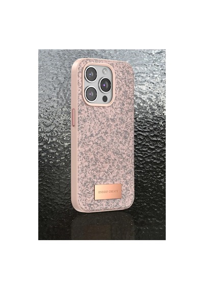 Onegif Apple İphone 15 Bright Simli Kapak - Gümüş 00