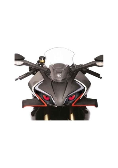 Cf Moto 450sr Far Kırmızı Göz Sticker Etiket Modeli