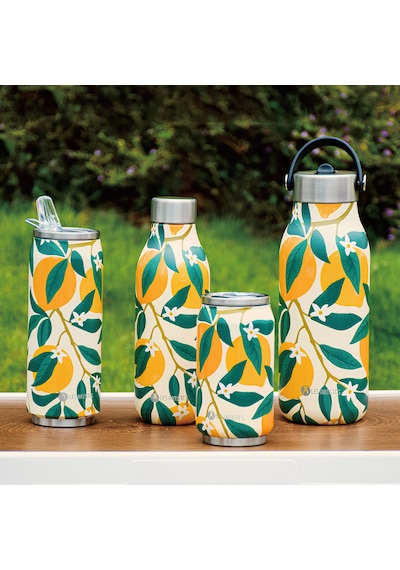 Les Artistes Paris Isı Yalıtımlı Kutu Çelik Termos 500ml Lemon Çok Renkli - Beyaz
