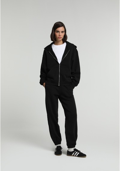 Colin's Colins Regular Fit Kapüşonlu Düz Kadın Siyah Sweatshirt Cl1082164 Q1.v1 Blk