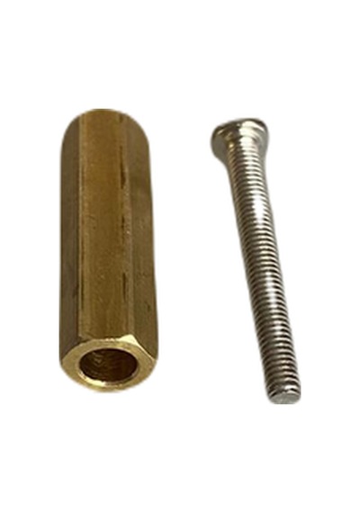 Altıgen Konnektörlü Alüminyum Motor Göbeği - 6mm - 4 Adet