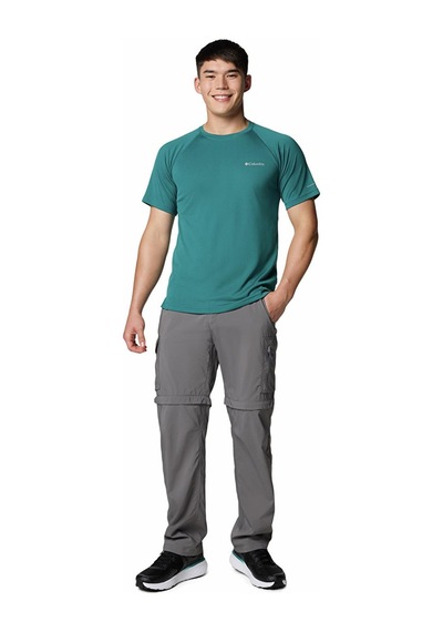 Columbia Alpine Chill Pro Erkek Kısa Kollu Tişört-7859 Koyu Turkuaz