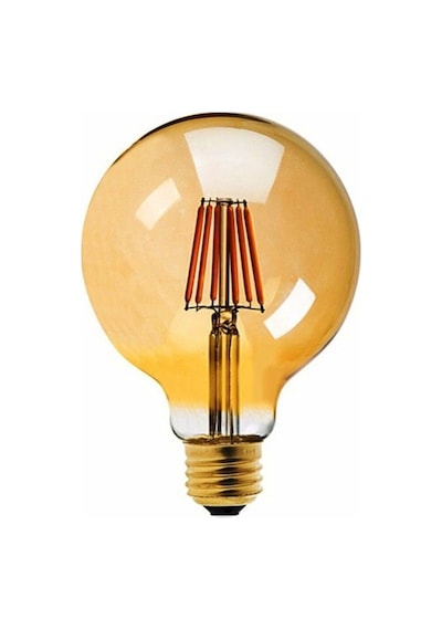 Cata 6w G95 Glop Rustik Led Ampul Ct-4286 Amber