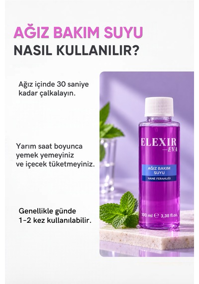 Nane Ferahlığı Ağız Bakım Suyu 100 Ml