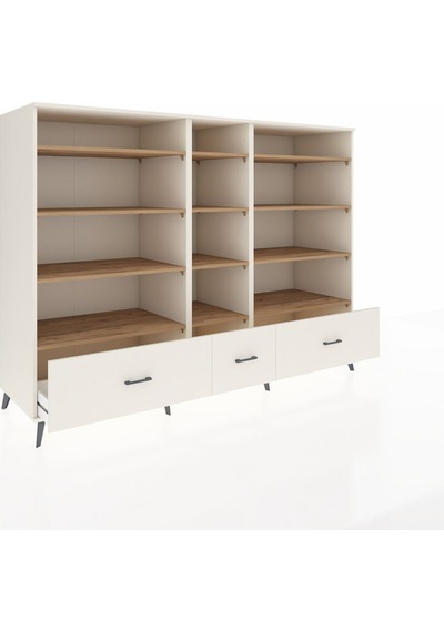 Kronos Dolap 12 Raflı 3 Çekmeceli 220x59x163 Aytaşı-çam/aytaşı Atlas Çam/aytası - Aytası Kronos Dolap 12 Raflı 3 Çekmeceli 220x59x163 Aytaşı-çam/aytaşı Atlas Çam/aytası - Aytası
