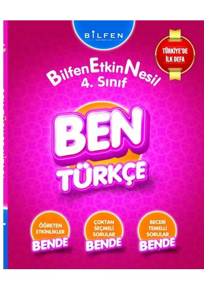 Bilfen Yayınları 4. Sınıf Ben Türkçe