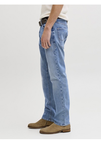 Jack & Jones Jack Jones Extra Konfor Dar Paça Erkek Kot Pantolon 12289824 Mavi