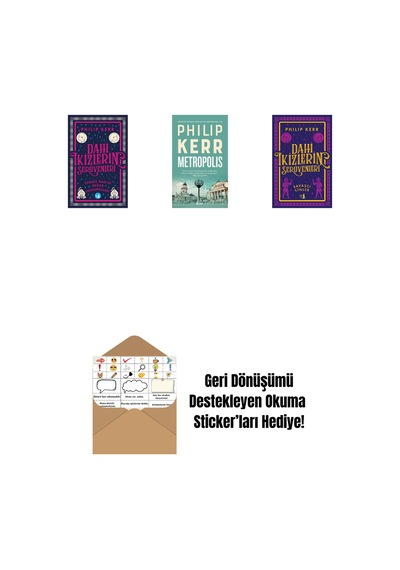 Dahi İkizlerin Serüvenleri - Cengiz Han In Mezar Soyguncuları + Metropolis + Dahi İkizlerin Serüvenleri - Savaşçı Cinler + Okuma Sticker'ları