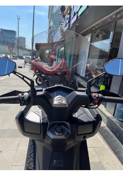 Zeus Motor 23 26 Kymco Dtx 250 Ön Cam Açık Füme 56cm Dtx250