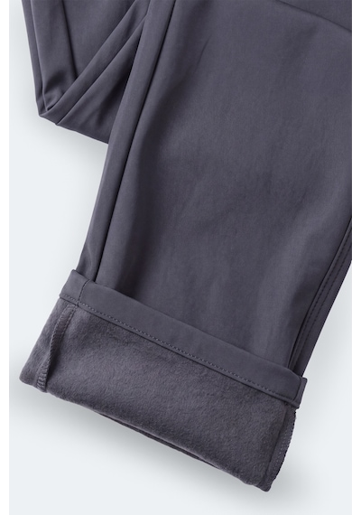 Slazenger Clımax I Erkek İçi Polarlı Rüzgar Ve Su Geçirmez Softshell Antrasit Pantolon