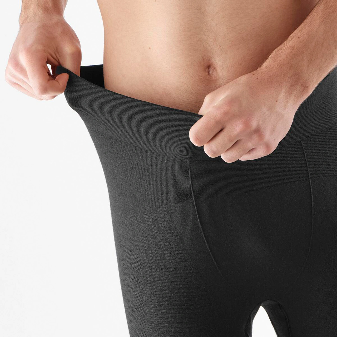 Salomon Salomon Essential Wool Seamless Erkek Siyah İçlik Alt 27412 Siyah