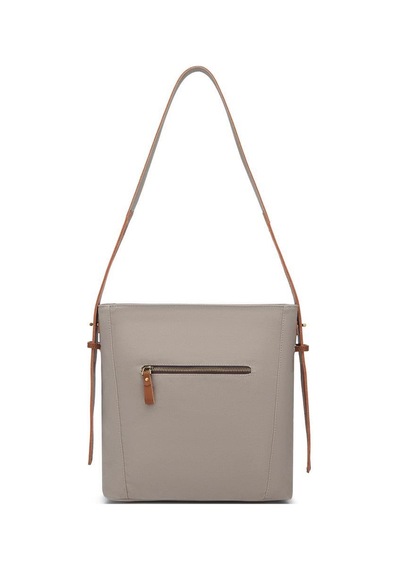 Kanvas Kumaş Kadın Omuz Çantası Smart Bags 1331 Gri